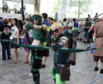 Green Arrow cosplayers