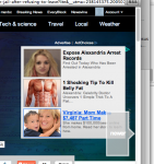 Today in automatic advertisement-land